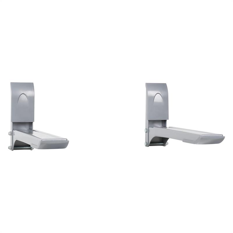Klarstein MB-4, držiak na mikrovlnnú rúru, 35 kg, strieborný