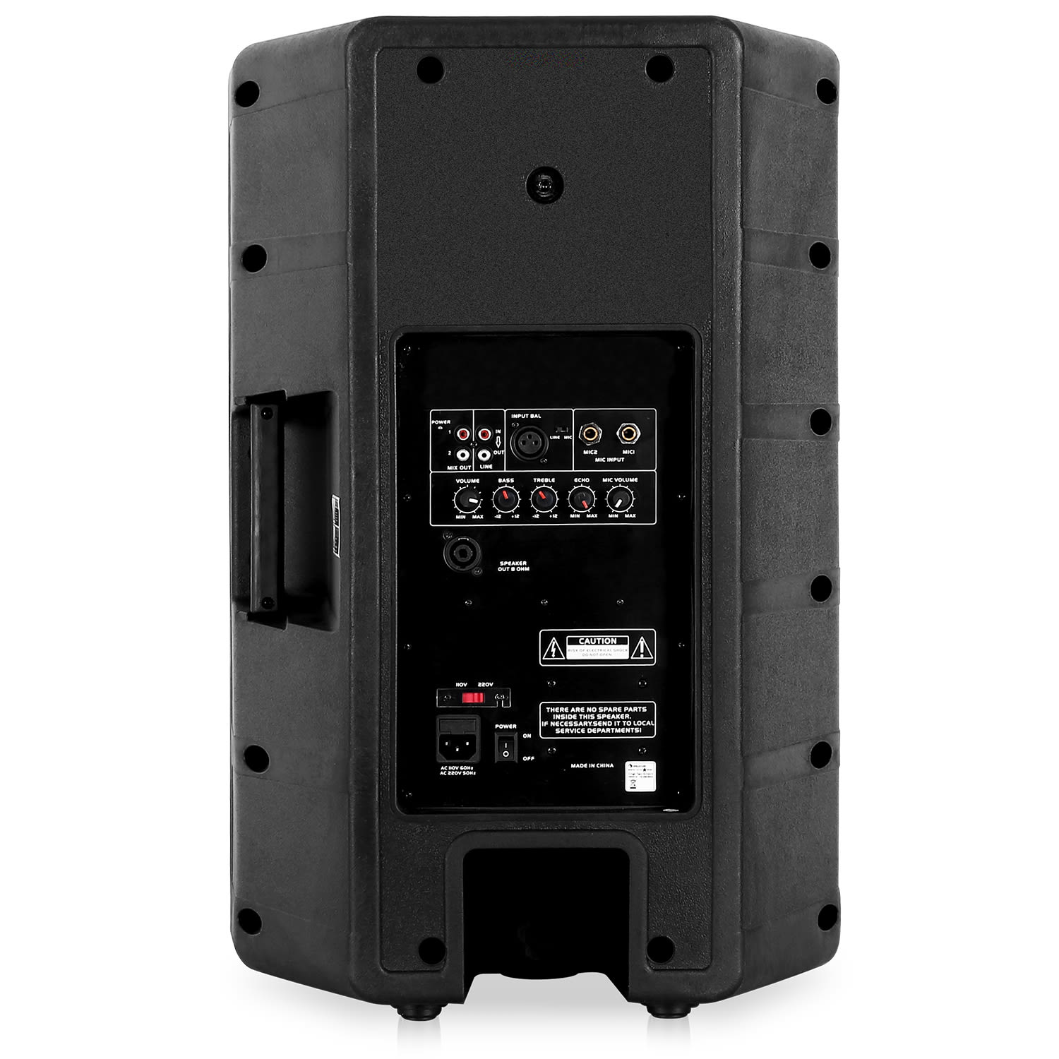 Auna Pro PW-EV-15A, 2-pásmový koncertný reproduktor, 1500 W, ABS – Obrázok 4