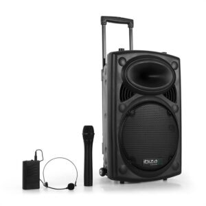 Ibiza Port12VHF-BT 30 cm (12"), PA systém, USB, SD, AUX, MP3, bluetooth