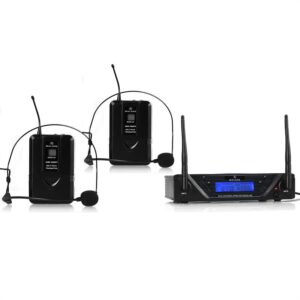 Bezdrôtový mikrofónový set Malone UHF-450 Duo2, 2 kanály