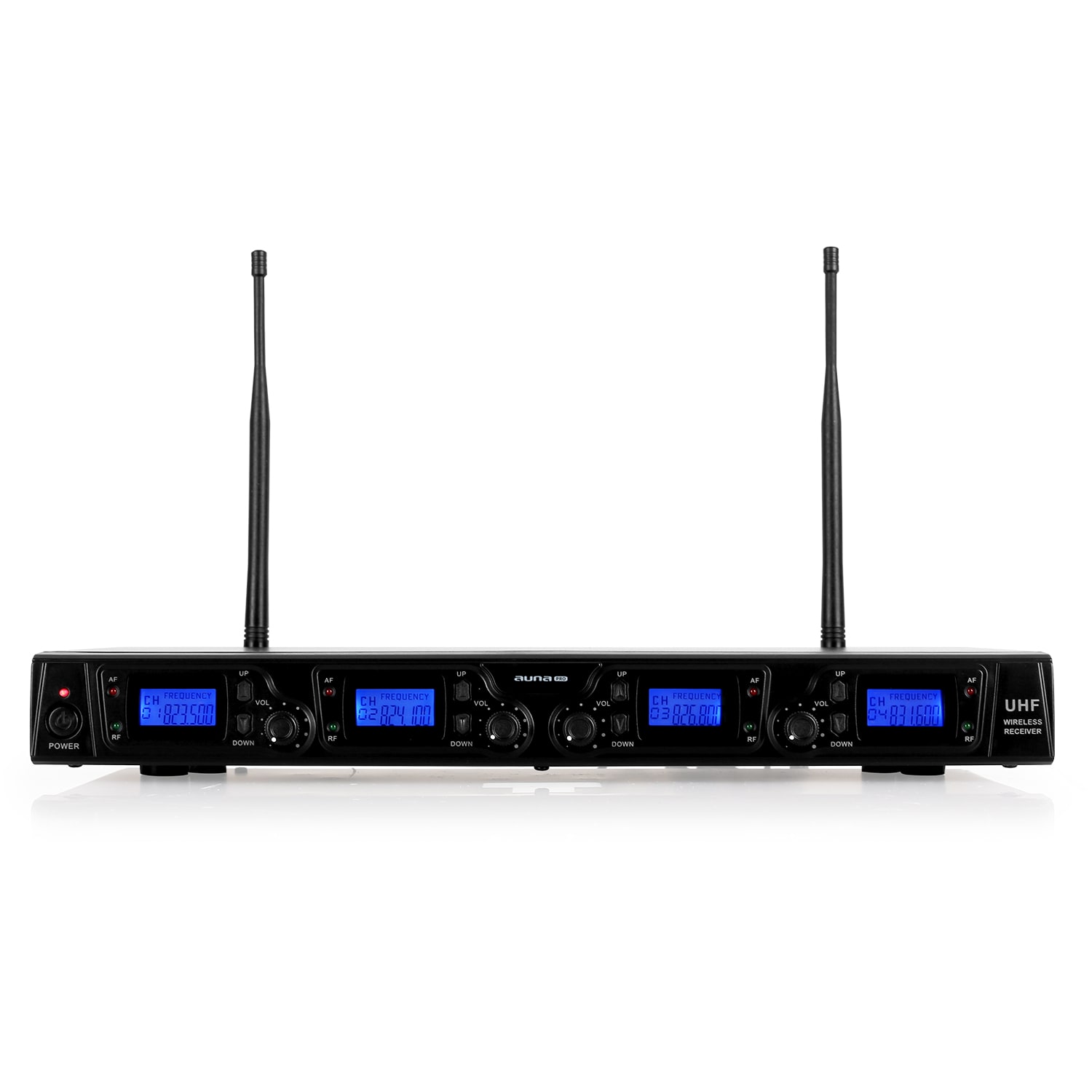 Bezdrôtový mikrofónový set auna Pro UHF-550 Quartett2 – Obrázok 2