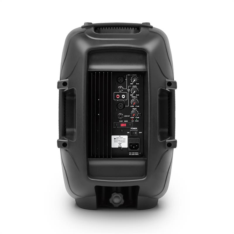 Malone PA akt. repr, 25 cm (10"), 400 W max., 4 Ohm, 92 dB – Obrázok 4