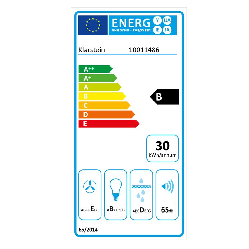Klarstein TR90WS, digestor, 90 cm, nástenný, 340 m³/h, nehrdzavejúca oceľ – Obrázok 2