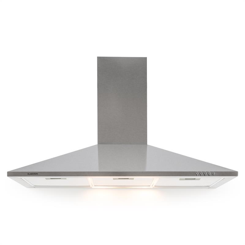 Klarstein TR90WS, digestor, 90 cm, nástenný, 340 m³/h, nehrdzavejúca oceľ – Obrázok 3