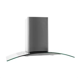 Klarstein GL90WS, komínový digestor, nerezová oceľ, 90 cm
