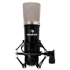 Auna CM003 kondenzátorový mikrofón, XLR, pavúk