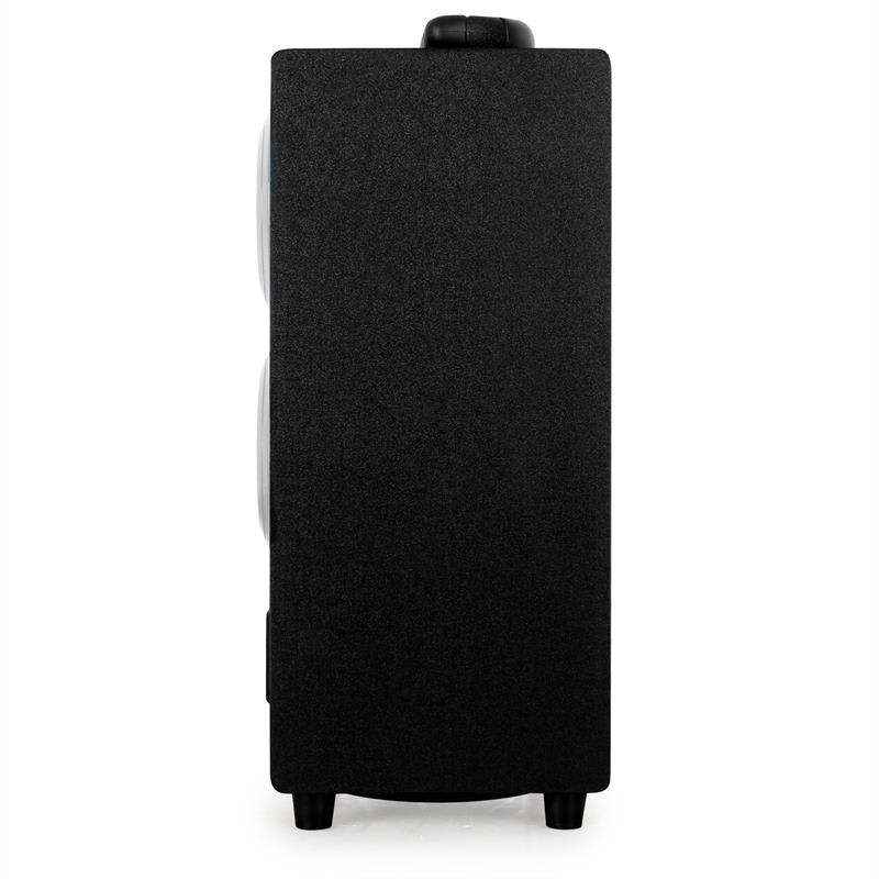 Auna Beachboy 2.1 reproduktor, strieborný, USB, SD – Obrázok 3