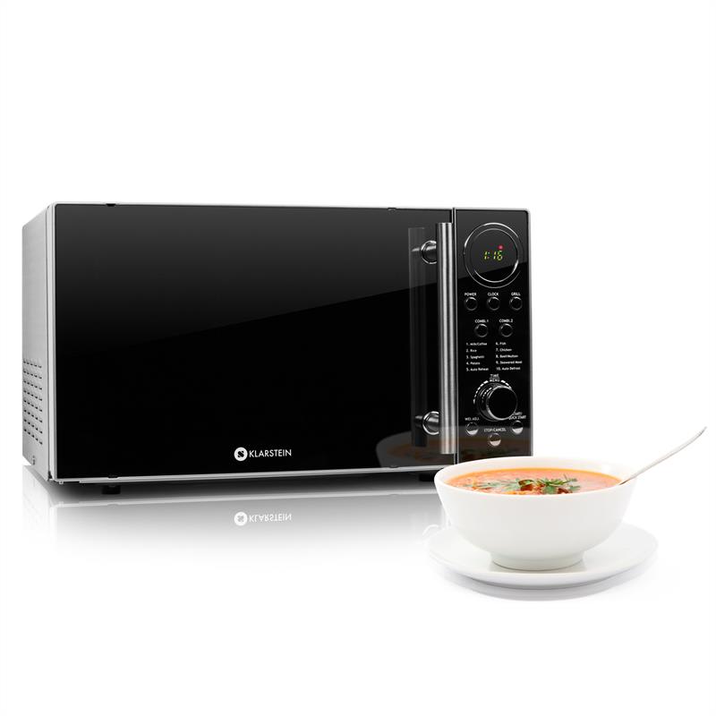 Klarstein Luminance Prime mikrovlnná rúra s grilom, 700W, 20 – Obrázok 4