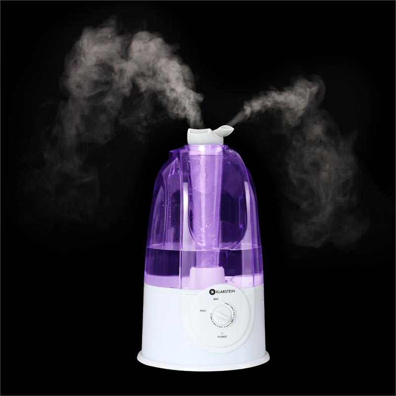 Klarstein Pure Air, 30 W, zvlhčovač vzduchu, fialový – Obrázok 2