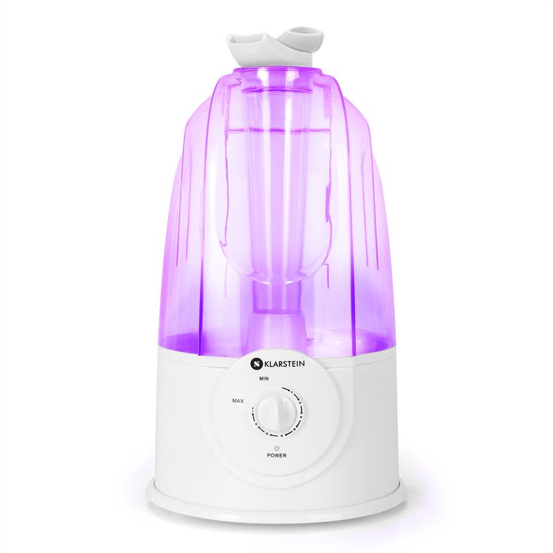 Klarstein Pure Air, 30 W, zvlhčovač vzduchu, fialový – Obrázok 3