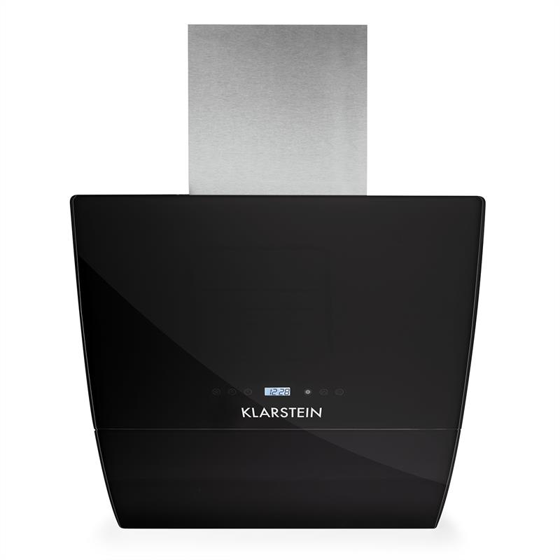 Klarstein RGL60BL, komínový digestor, voľný priestor pre hlavu, 60cm, 600m³/h – Obrázok 3