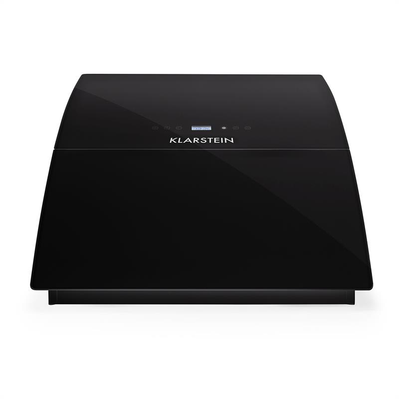 Klarstein RGL60BL, komínový digestor, voľný priestor pre hlavu, 60cm, 600m³/h – Obrázok 4