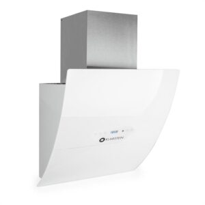 Klarstein RGL60WH komínový digestor, voľný priestor pre hlavu, 60 cm, 600m³/h