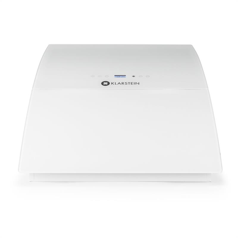 Klarstein RGL60WH komínový digestor, voľný priestor pre hlavu, 60 cm, 600m³/h – Obrázok 4