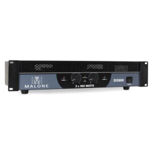 Malone DX800, 800 W, premostiteľný, PA zosilňovač