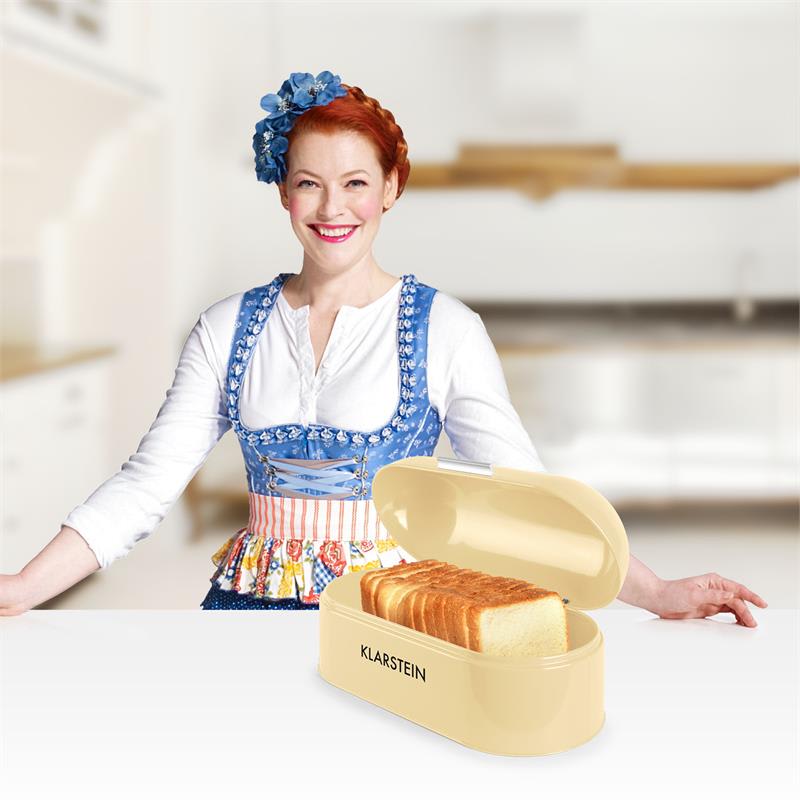 Klarstein Focaccia Morena, chlebník, 11,5 l, krémový – Obrázok 3