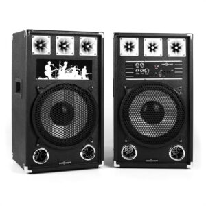 OneConcept BSX-12A, 80 W, USB, microSD, AUX, MIC, PA repr.