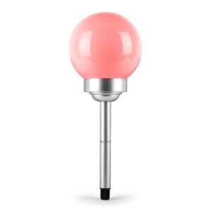 OneConcept LED-Flower 15, záhradné svietidlo, solárna lampa, Ø 14 cm, 2 RGB LED diódy, IP44, červená