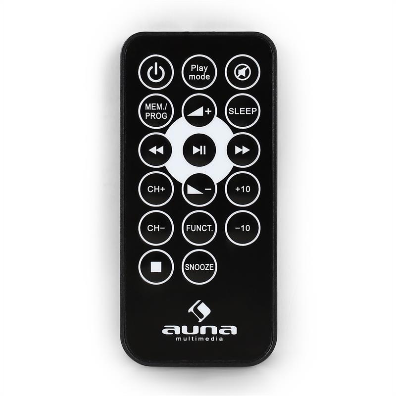 Auna MC 120, stereosystém s MP3, USB, CD, FM, nástenná montáž, krémová farba – Obrázok 5