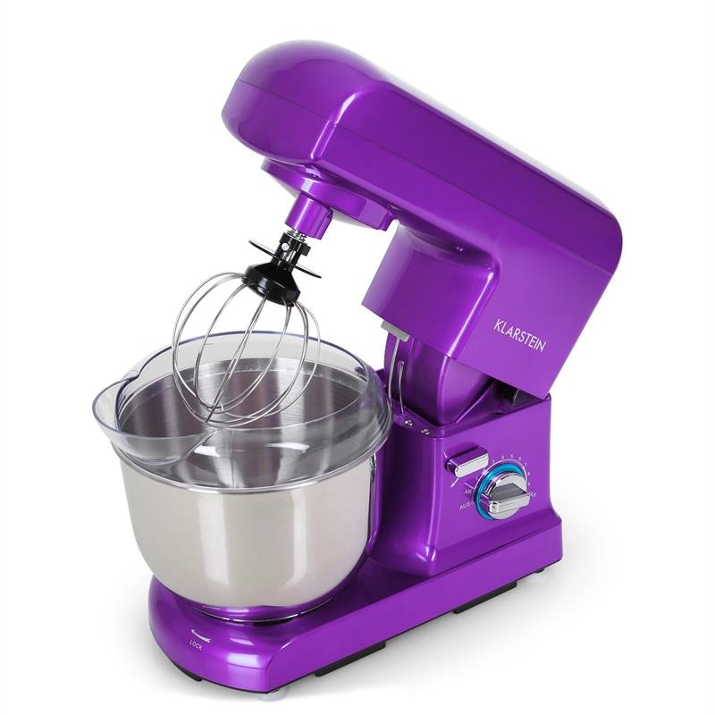 Klarstein GRACIA VIOLA, kuchynský robot, 1000 W, fialový – Obrázok 3