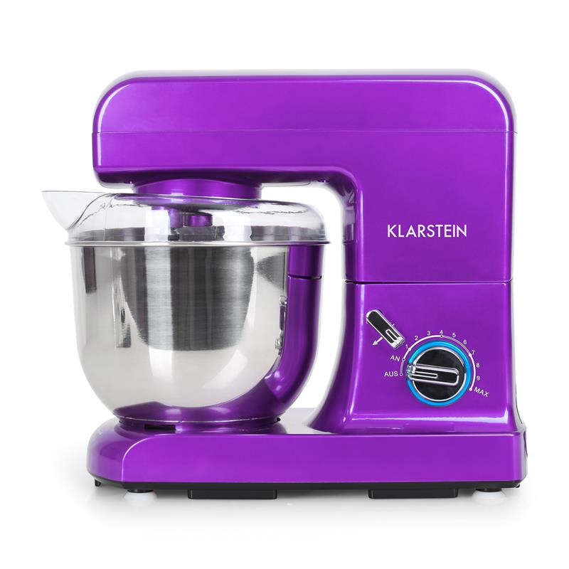 Klarstein GRACIA VIOLA, kuchynský robot, 1000 W, fialový – Obrázok 4