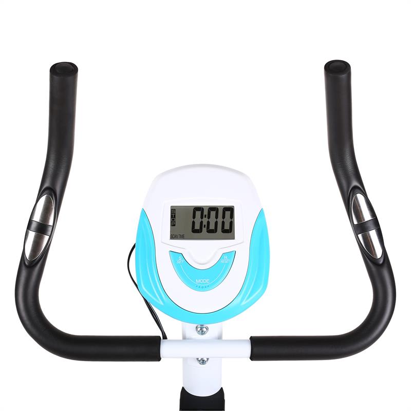KLARFIT Mobi FX 250, domáci rotoped, stacionárny bicykel, cyklotrenažér, ergometer, do 100 kg – Obrázok 3