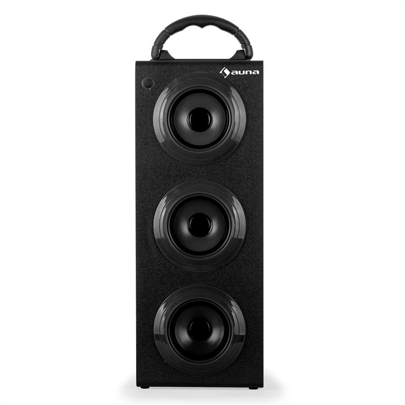 Auna Beachboy XXL, bluetooth reproduktor, čierny, USB, SD, AUX, FM – Obrázok 2