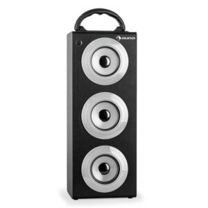 Auna Beachboy XXL, bluetooth reproduktor, strieborný, USB, SD, AUX, FM