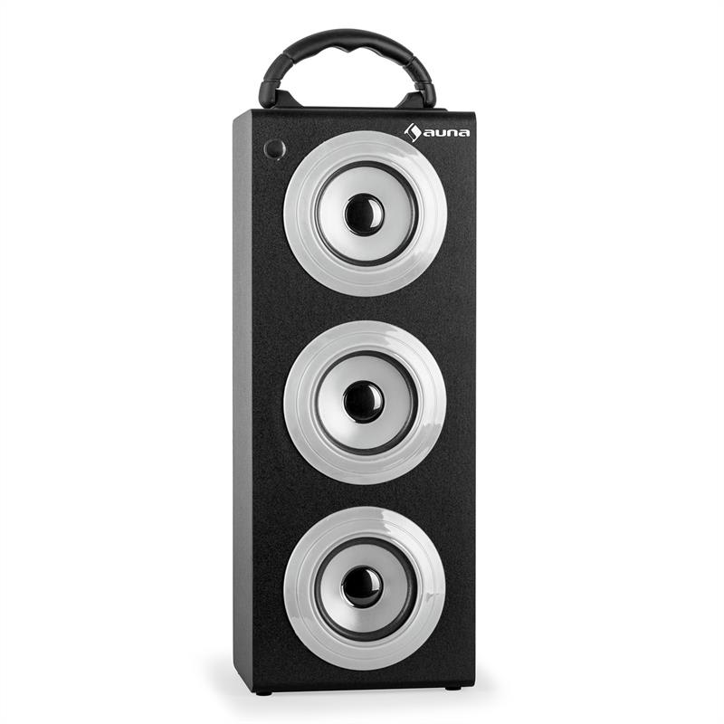 Auna Beachboy XXL, bluetooth reproduktor, strieborný, USB, SD, AUX, FM