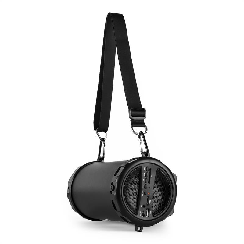 Auna oneConcept Dr. Beat, 2.1 bluetooth reproduktor, USB, SD, AUX, UKW, akumulátor, čierny – Obrázok 2