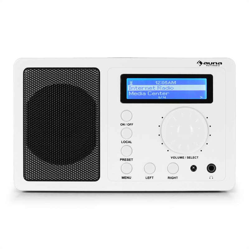 Auna IR-130, internetové rádio, W-LAN, krémové, streaming – Obrázok 2