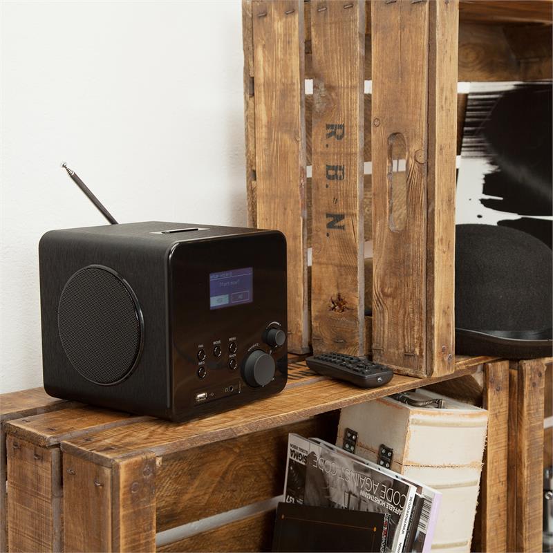 Auna Radio Gaga, internetové rádio, WLAN/LAN, DAB/DAB+, FM, USB, AUX – Obrázok 3