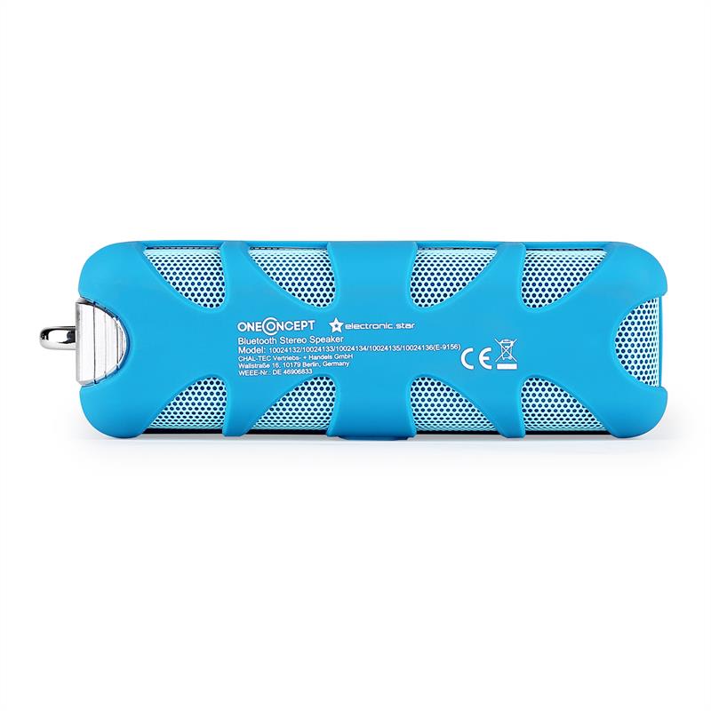 OneConcept Blue Know, bluetooth reproduktor, AUX, akumulátor – Obrázok 4
