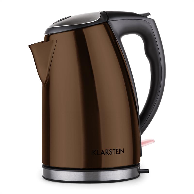 Klarstein Karstein Ariela, 2200 W, 1,7 l, rýchlovarná kanvica, čokoládovohnedá