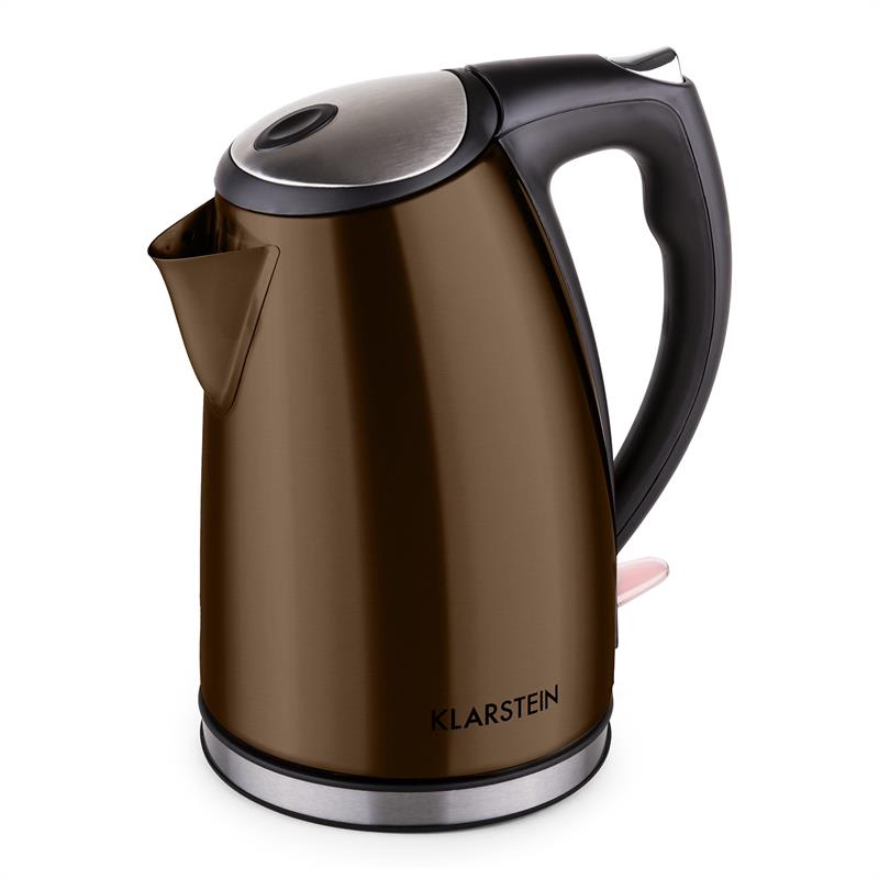 Klarstein Karstein Ariela, 2200 W, 1,7 l, rýchlovarná kanvica, čokoládovohnedá – Obrázok 2