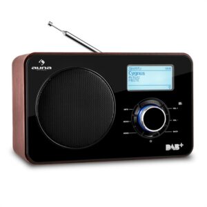Auna Worldwide internetové rádio, sieťový prehrávač, WLAN/LAN, DAB/DAB+, FM, USB, AUX