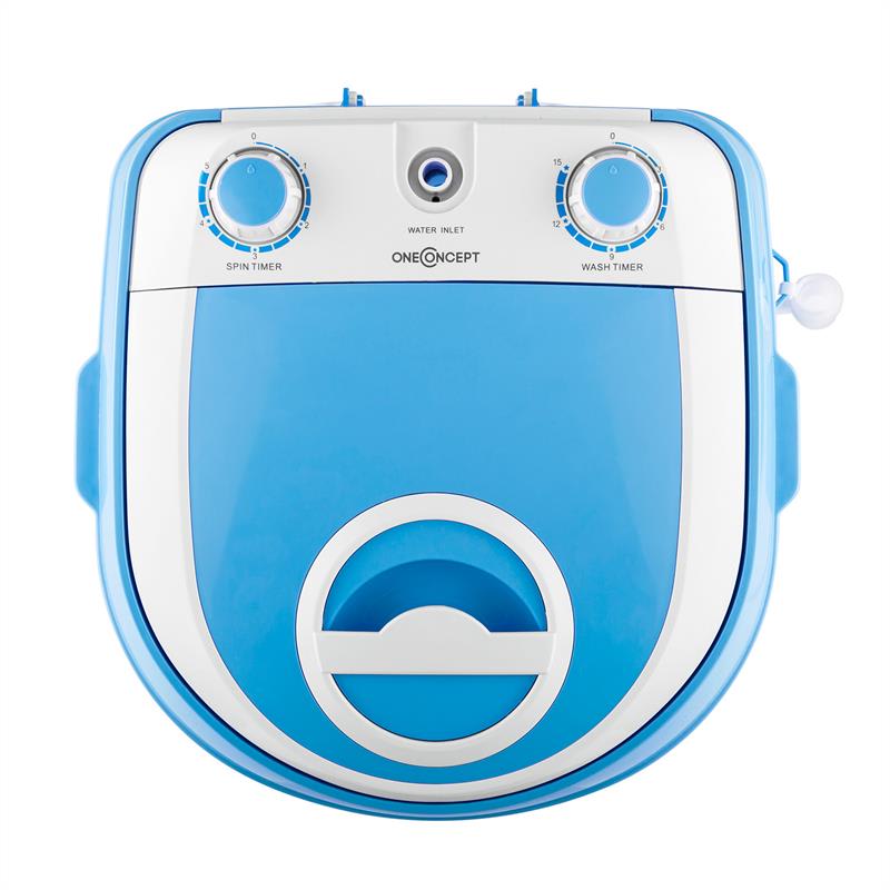 OneConcept SG003, 180 W, 2,8 kg, mini práčka, odstreďovanie, IPX4 – Obrázok 4