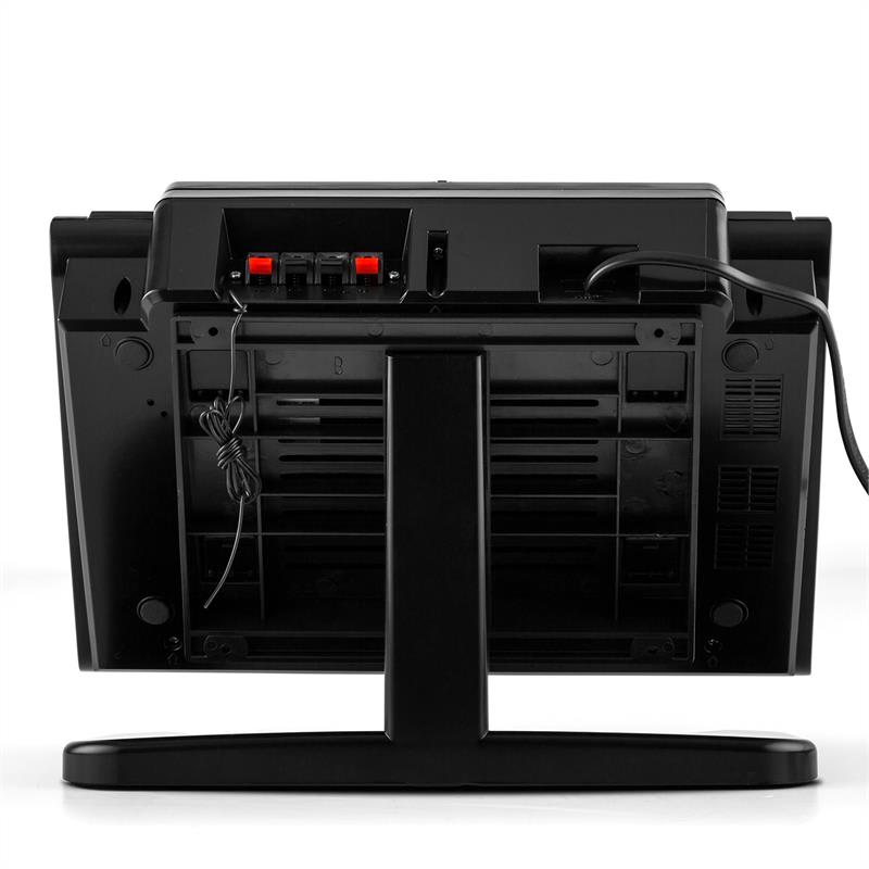 OneConcept Vertical 80, stereo systém, CD, USB, MP3, AUX, čierny – Obrázok 5