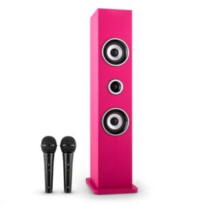 Auna Karaboom, bluetooth reproduktor, ružový