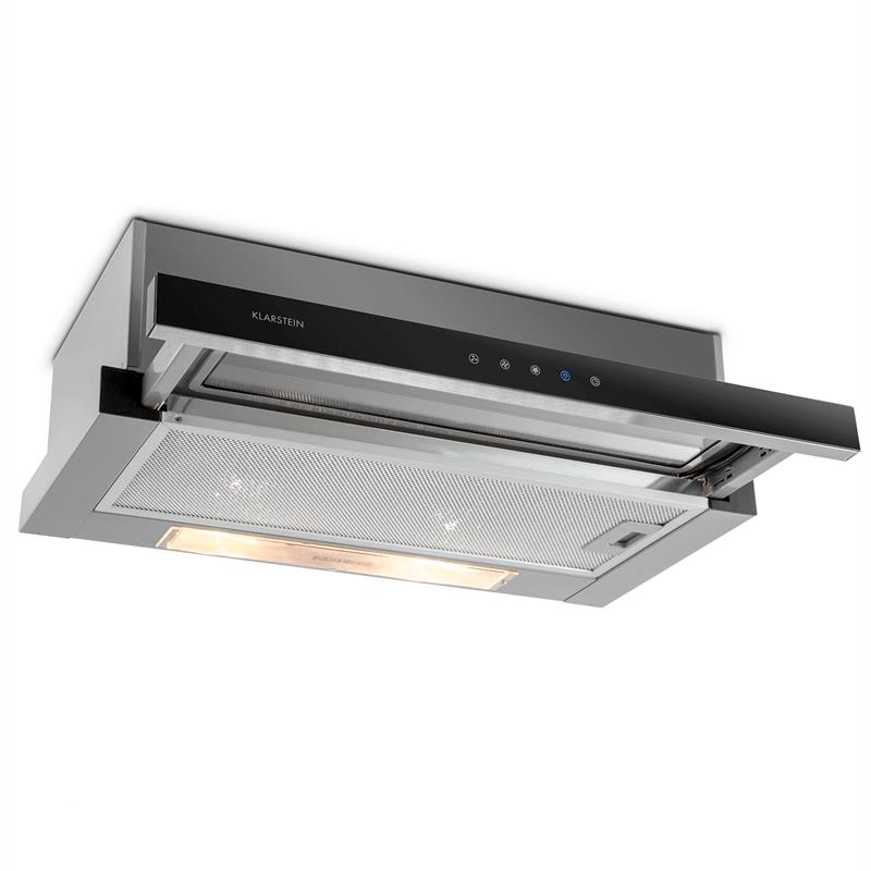 Klarstein Elitessa, 60 cm, komínový odsávač pár, odsávanie, cirkulácia, 330m³/h – Obrázok 3