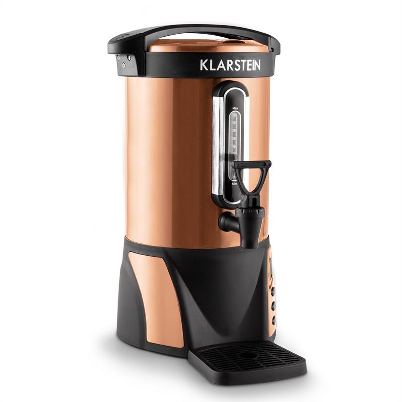 Klarstein Bacchus, 6,8 l, nádoba na varené víno, nerezová oceľ, bronzová, prenosná – Obrázok 2