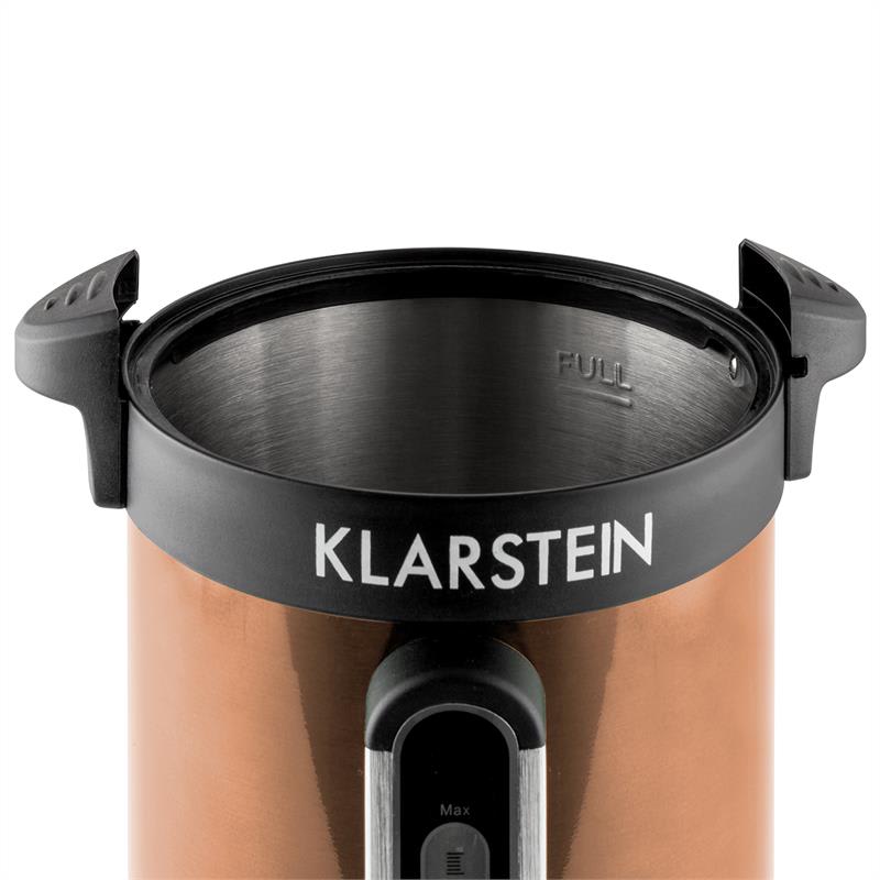 Klarstein Big-Bacchus, 8,8 l, nádoba na varené víno, nerezová oceľ, bronzová, prenosná – Obrázok 5