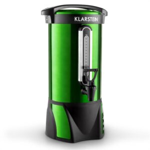 Klarstein Big-Bacchus, 8,8 l, nádoba na varené víno, nerezová oceľ, zelená, prenosná