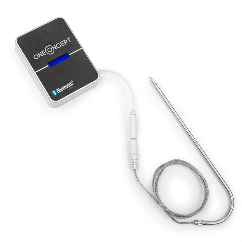 OneConcept Meatmaster, bluetooth 4.0, teplomer na pečenie a grilovanie, senzor – Obrázok 2