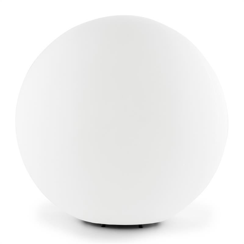 Lightcraft Shineball M, záhradné svietidlo, guľovité, 30 cm, biele
