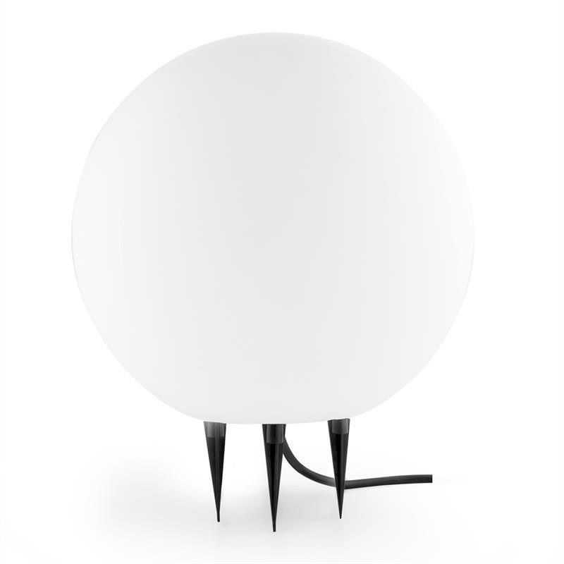Lightcraft Shineball M, záhradné svietidlo, guľovité, 30 cm, biele – Obrázok 3