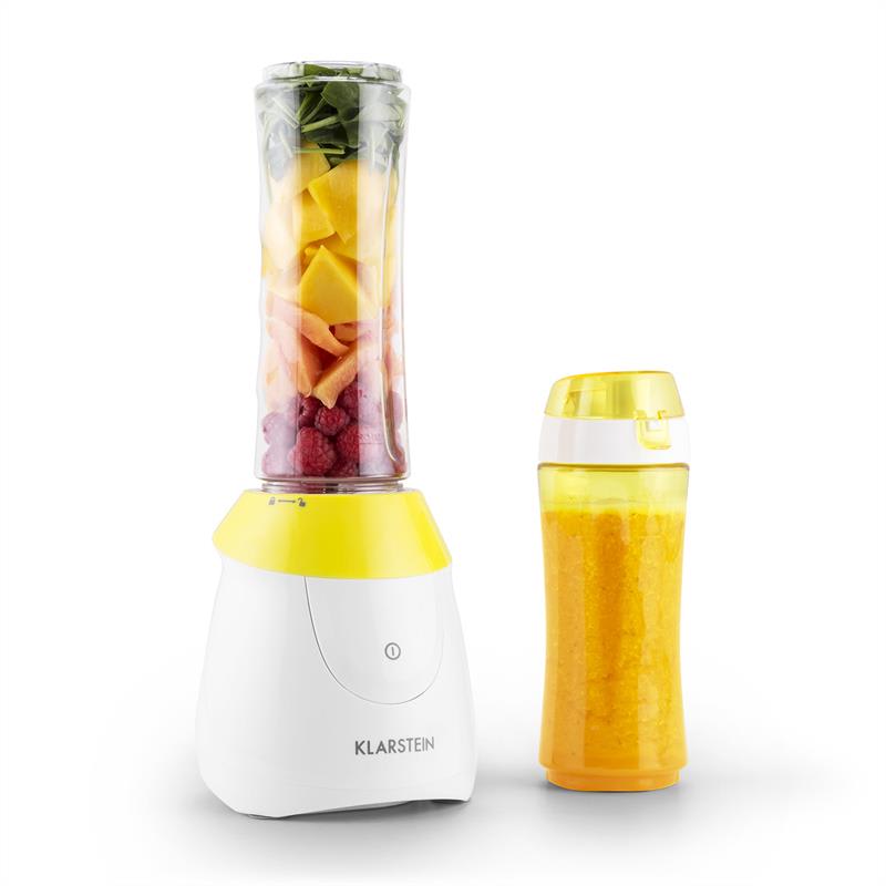 Klarstein TK54-Paradise-City, 300W, stojaci mixér/smoothie maker bez BPA, 2 x mixovacia fľaša – Obrázok 2