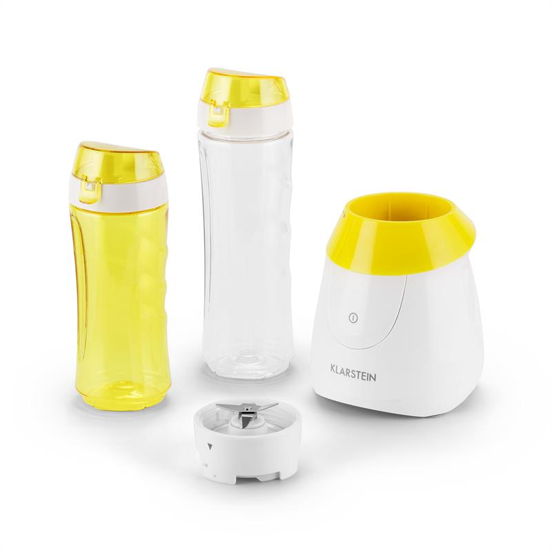 Klarstein TK54-Paradise-City, 300W, stojaci mixér/smoothie maker bez BPA, 2 x mixovacia fľaša – Obrázok 3