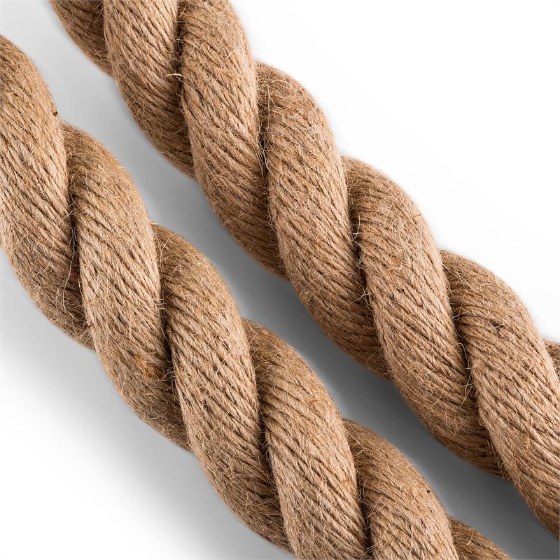Capital Sports Klarfit Power Rope, 9m/3,8cm, kyvadlové lano s hákmi, stropné pripevnenie – Obrázok 2