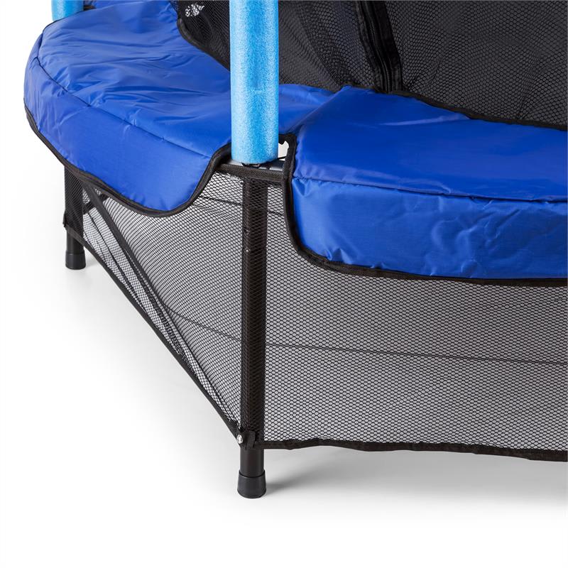 KLARFIT Rocketkid, trampolína, Ø140cm, bezpečnostná sieť, bungee pruženie, od 3 rokov – Obrázok 3